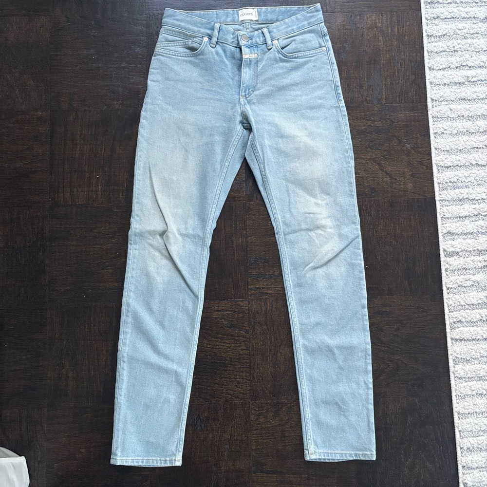 Closed Men's Light Blue Unity Slim Jeans